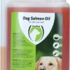 Excellent Hond Zalm Olie - Glanzende Vacht - Soepele Gewrichten - Immuunsysteem - Honden - 1L – Aanvullend Diervoer – Voedingssupplement Voor Honden