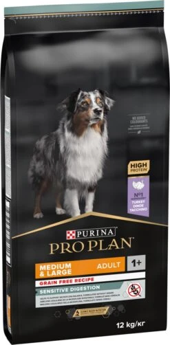 Pro Plan Graanvrij Medium & Large Adult Sensitive Digestion - Honden Droogvoer- Kalkoen - 12 Kg 30 Pro Plan Graanvrij Medium & Large Adult Sensitive Digestion - Honden Droogvoer- Kalkoen - 12 Kg -Exporteren Alles Voor Honden Winkel 591x1200 1