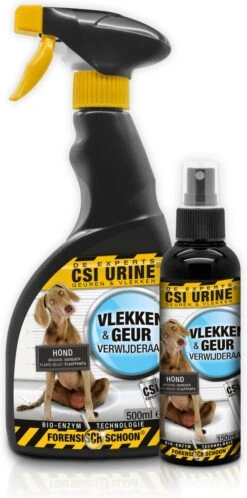 CSI Urine Vlek En Geurspray Puppy En Hond 500 Ml -Exporteren Alles Voor Honden Winkel 595x1200 6