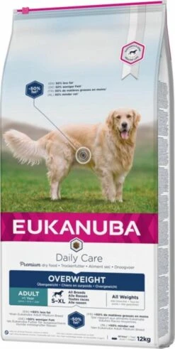 Eukanuba Daily Care Overweight - Sterilised 12 Kg -Exporteren Alles Voor Honden Winkel 604x1200