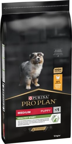 Pro Plan Healthy Start Puppy Medium - Honden Droogvoer - Kip - 12 Kg -Exporteren Alles Voor Honden Winkel 605x1200 2
