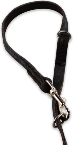 Multifunctionele Hondenriem - 220cm - Zwart - Leren Hondenriem - 100% Volnerfleer - Hondenriem Leer - Leiband Hond -Exporteren Alles Voor Honden Winkel 609x1200 3