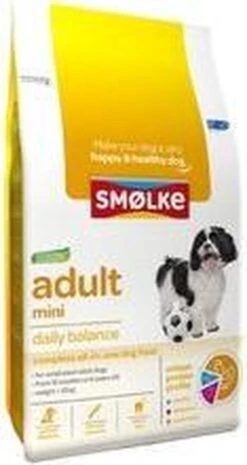 Smolke Adult Mini - Kip - Hondenvoer - 12 Kg -Exporteren Alles Voor Honden Winkel 638x1200