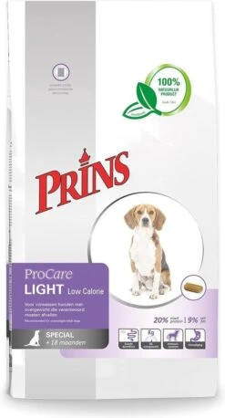Prins Procare Light - 7.5 KG 31 Prins Procare Light - 7.5 KG -Exporteren Alles Voor Honden Winkel 647x1200