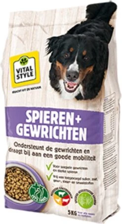VITALstyle SPIEREN+GEWRICHTEN - Hondenbrokken - 12 Kg -Exporteren Alles Voor Honden Winkel 652x1200