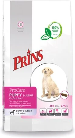 Prins Procare Puppy/Junior - 7.5 KG 35 Prins Procare Puppy/Junior - 7.5 KG -Exporteren Alles Voor Honden Winkel 653x1200