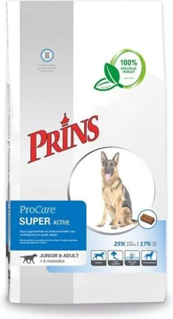 Prins Procare Super Active 20kg -Exporteren Alles Voor Honden Winkel 655x1200