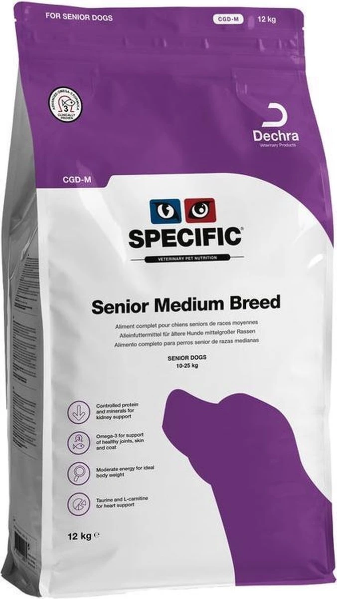 Specific Senior Medium Breed CGD-M - 12 Kg 3 Specific Senior Medium Breed CGD-M - 12 Kg