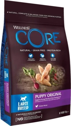 Wellness Core Grain Free Large Breed Puppy Kip - Hondenvoer - 10 Kg