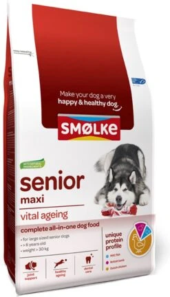 Smolke Senior Maxi - Kip - Hondenvoer - 12 Kg -Exporteren Alles Voor Honden Winkel 686x1200 1