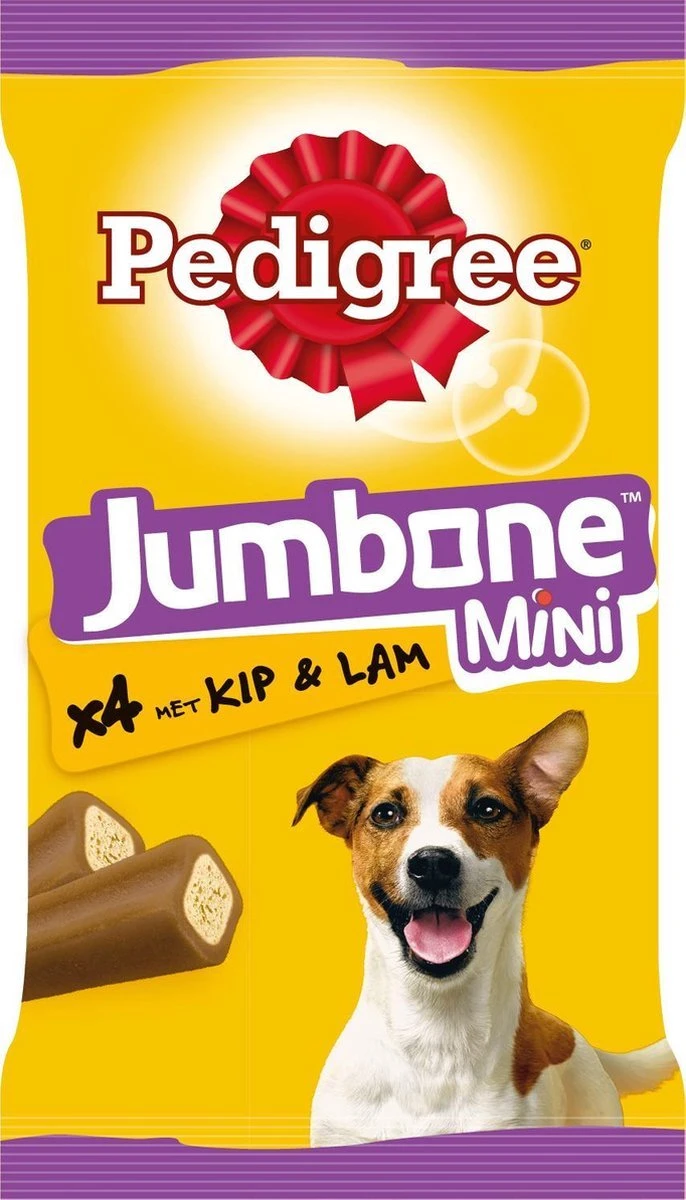 Pedigree Jumbone Hondensnacks Maxi - Rund & Gevogelte - 12 Stuks 3 Pedigree Jumbone Hondensnacks Maxi - Rund & Gevogelte - 12 Stuks