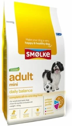 Smolke Adult Mini - Kip - Hondenvoer - 12 Kg -Exporteren Alles Voor Honden Winkel 692x1200