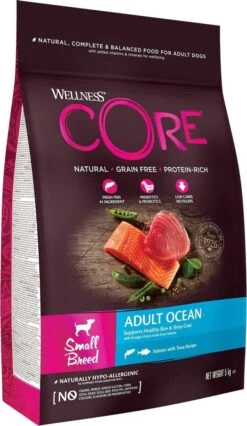 Wellness Core Grain Free Dog Small Breed Adult Ocean - Hondenvoer - Zalm Tonijn 5 Kg 7 Wellness Core Grain Free Dog Small Breed Adult Ocean - Hondenvoer - Zalm Tonijn 5 Kg -Exporteren Alles Voor Honden Winkel 696x1200 1