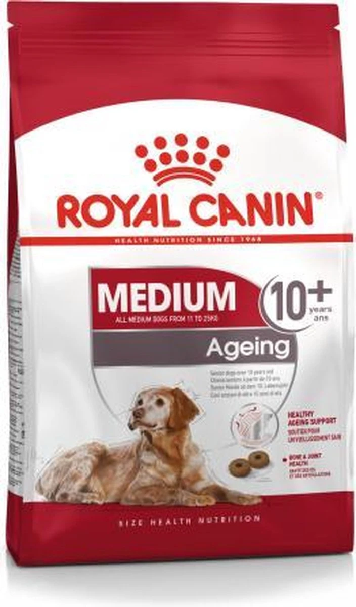 Royal Canin Medium Ageing 10+ - Hondenvoer - 15 Kg 16 Royal Canin Medium Ageing 10+ - Hondenvoer - 15 Kg - Afbeelding 14
