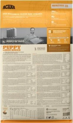 Acana Heritage Puppy Large Breed -Exporteren Alles Voor Honden Winkel 716x1200 1