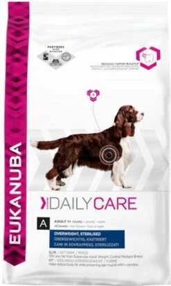 Eukanuba Daily Care Overweight - Sterilised 12 Kg -Exporteren Alles Voor Honden Winkel 719x1200 1