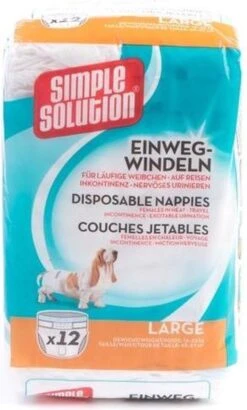 Simple Solution Wegwerp Honden Luier - SMALL 12 ST 38-48 CM -Exporteren Alles Voor Honden Winkel 723x1200 1