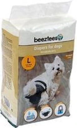Beeztees - Hondenluier - Zwart - L - 10ST -Exporteren Alles Voor Honden Winkel 724x1200 1