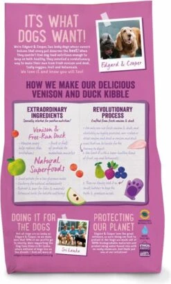 Edgard & Cooper Verse Hert & Scharreleend Adult - Hondenvoer - 12 Kg -Exporteren Alles Voor Honden Winkel 725x1200 2