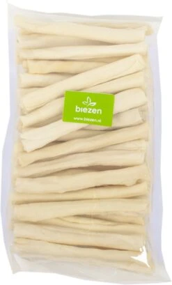 Kauwstaaf Witte Rol 15.5cm 50 Stuks - Hondensnack - Kauwsnack - Rund - Hondenbot - Kauwbot - Gedroogd -Exporteren Alles Voor Honden Winkel 725x1200