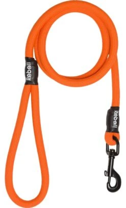 Rebel Petz - Sterke Gevlochten Hondenlijn Van Touw - Kleur: Oranje, Maat: Large -Exporteren Alles Voor Honden Winkel 730x1200 2