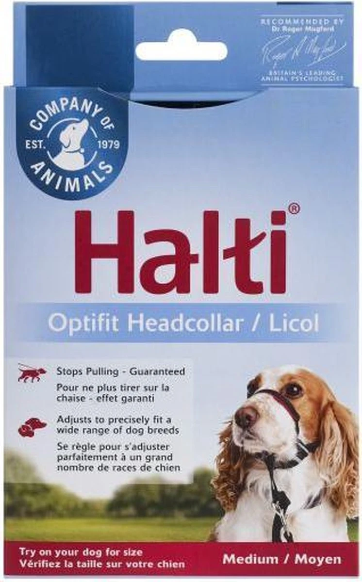 Halti OptiFit Headcollar - Hond - Anti Trekhalsband - Maat M - Voor Labrador, Boxer, Dobermann, Golden Retriever 12 Halti OptiFit Headcollar - Hond - Anti Trekhalsband - Maat M - Voor Labrador, Boxer, Dobermann, Golden Retriever - Afbeelding 10