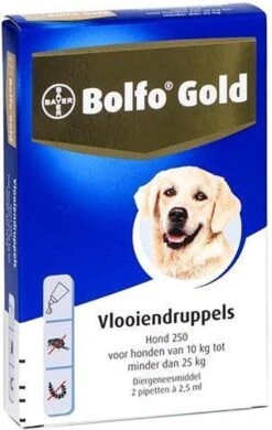 Bayer Bolfo Gold 400 Anti Vlooienmiddel - Hond - >25 Kg - 2 Pipetten -Exporteren Alles Voor Honden Winkel 760x1200 4