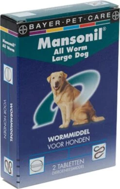Mansonil All Worm Tasty Ontworming Tabletten Hond 2 Tabletten 15 Mansonil All Worm Tasty Ontworming Tabletten Hond 2 Tabletten -Exporteren Alles Voor Honden Winkel 762x1200 1