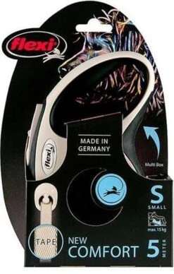 Flexi Rollijn New Comfort Tape L 8 M - Hondenriem - Zwart&Lichtgrijs 21 Flexi Rollijn New Comfort Tape L 8 M - Hondenriem - Zwart&Lichtgrijs -Exporteren Alles Voor Honden Winkel 764x1200 1