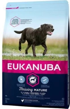Eukanuba Dog Mature & Senior - Large Breed - Kip - Hondenvoer - 15 Kg -Exporteren Alles Voor Honden Winkel 774x1200