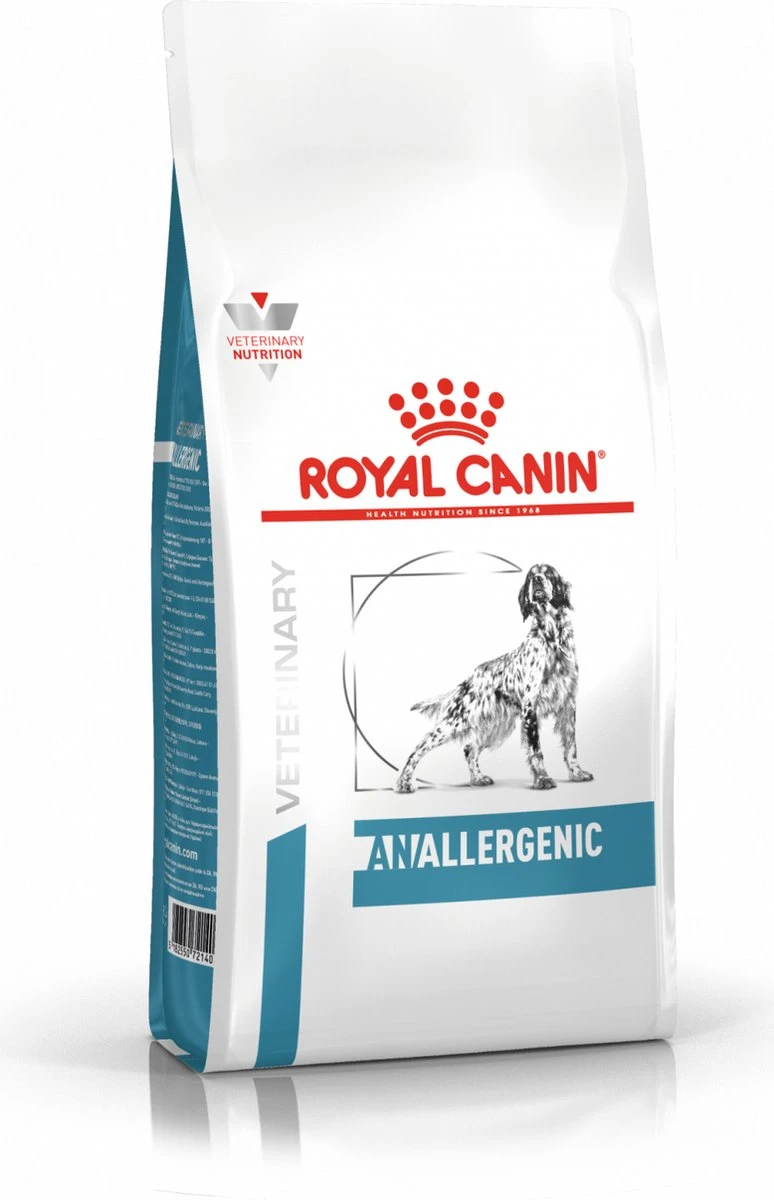 Royal Canin Veterinary Diet Dog Anallergenic - Hondenvoer - 8 Kg 5 Royal Canin Veterinary Diet Dog Anallergenic - Hondenvoer - 8 Kg - Afbeelding 3