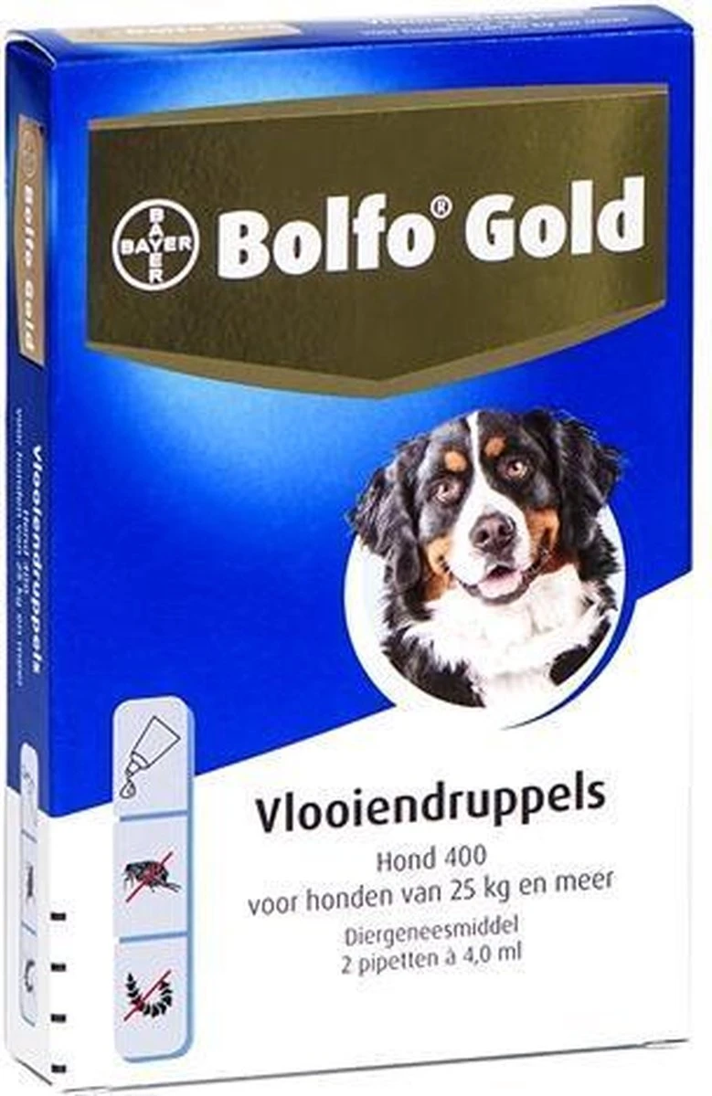 Bayer Bolfo Gold 40 Anti Vlooienmiddel - Hond - 0 Tot 4 Kg - 2 Pipetten 7 Bayer Bolfo Gold 40 Anti Vlooienmiddel - Hond - 0 Tot 4 Kg - 2 Pipetten - Afbeelding 5