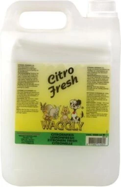 Waggly Citro Fresh Geurverwijderaar - 5 L -Exporteren Alles Voor Honden Winkel 781x1200