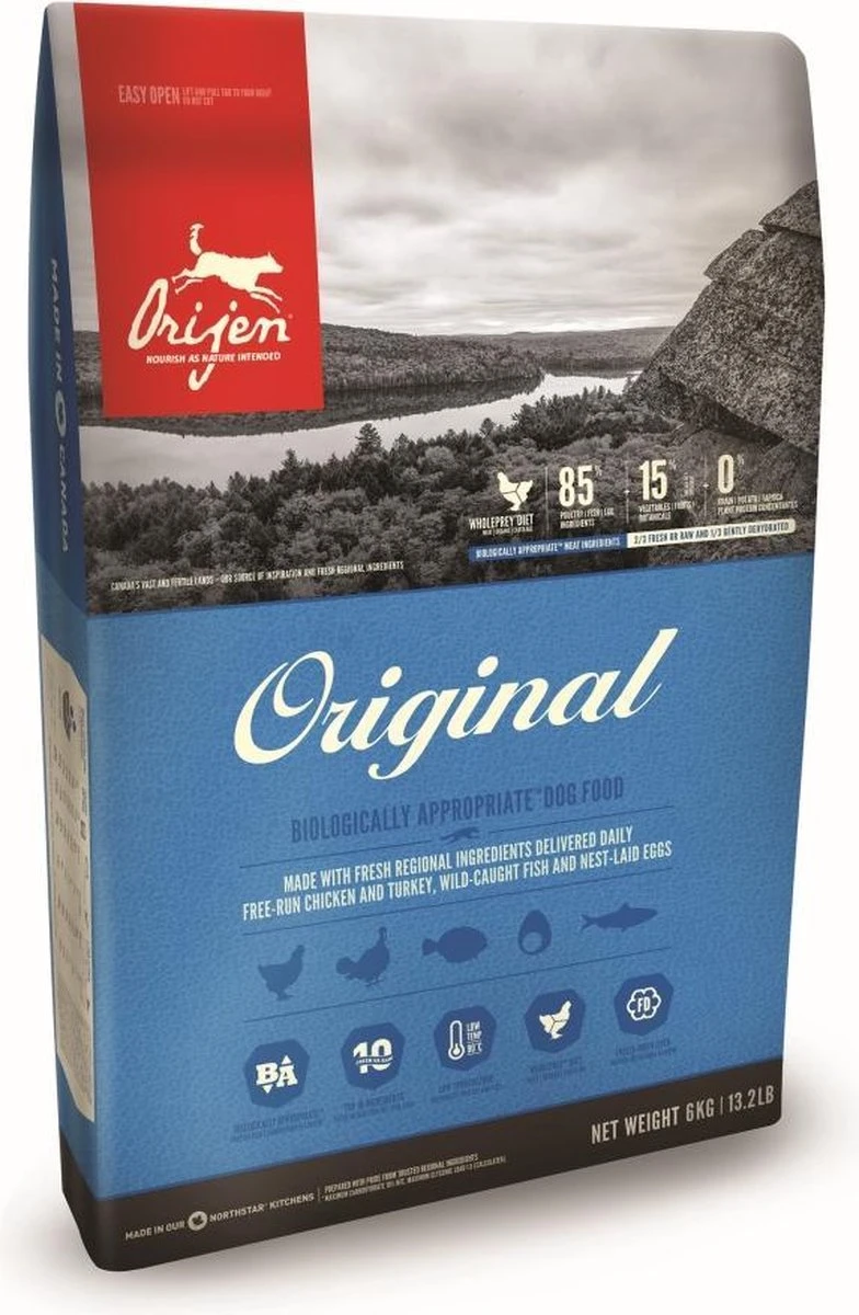 Orijen Original Dog - Honden Droogvoer - 17 Kg 3 Orijen Original Dog - Honden Droogvoer - 17 Kg