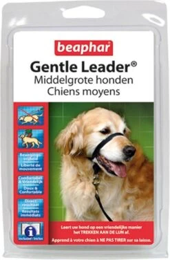 Gentle Leader Hoofdhalster Medium Zwart Beaphar -Exporteren Alles Voor Honden Winkel 788x1200 1