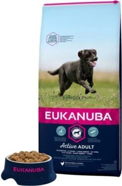 Eukanuba Dog Adult Large Breed - Kip - Hondenvoer - 15 Kg -Exporteren Alles Voor Honden Winkel 788x1200