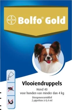 Bayer Bolfo Gold 40 Anti Vlooienmiddel - Hond - 0 Tot 4 Kg - 2 Pipetten 18 Bayer Bolfo Gold 40 Anti Vlooienmiddel - Hond - 0 Tot 4 Kg - 2 Pipetten -Exporteren Alles Voor Honden Winkel 794x1200 2