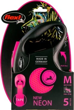 Flexi Rollijn New Neon - Roze - M -Exporteren Alles Voor Honden Winkel 807x1200