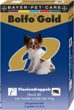 Bayer Bolfo Gold 40 Anti Vlooienmiddel Hond - 0 Tot 4 Kg - 4 Pipetten -Exporteren Alles Voor Honden Winkel 809x1200 6