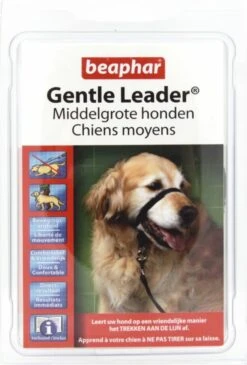 Gentle Leader Hoofdhalster Medium Zwart Beaphar -Exporteren Alles Voor Honden Winkel 813x1200 1