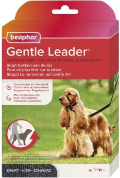 Gentle Leader Hoofdhalster Medium Zwart Beaphar -Exporteren Alles Voor Honden Winkel 813x1200 2
