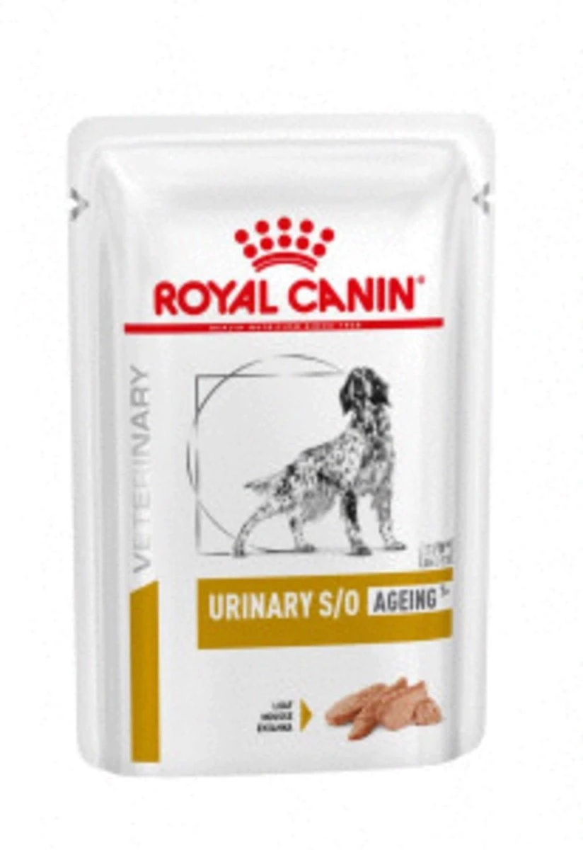 Royal Canin Veterinary Diet Urinary S/O Ageing 7+ Wet - Hondenvoer - 12x85 G 3 Royal Canin Veterinary Diet Urinary S/O Ageing 7+ Wet - Hondenvoer - 12x85 G
