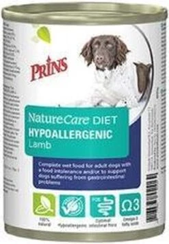 Prins Naturecare Diet Dog Hypoallegenic - Lam - Hondenvoer - 6 X 400 G -Exporteren Alles Voor Honden Winkel 835x1200 2