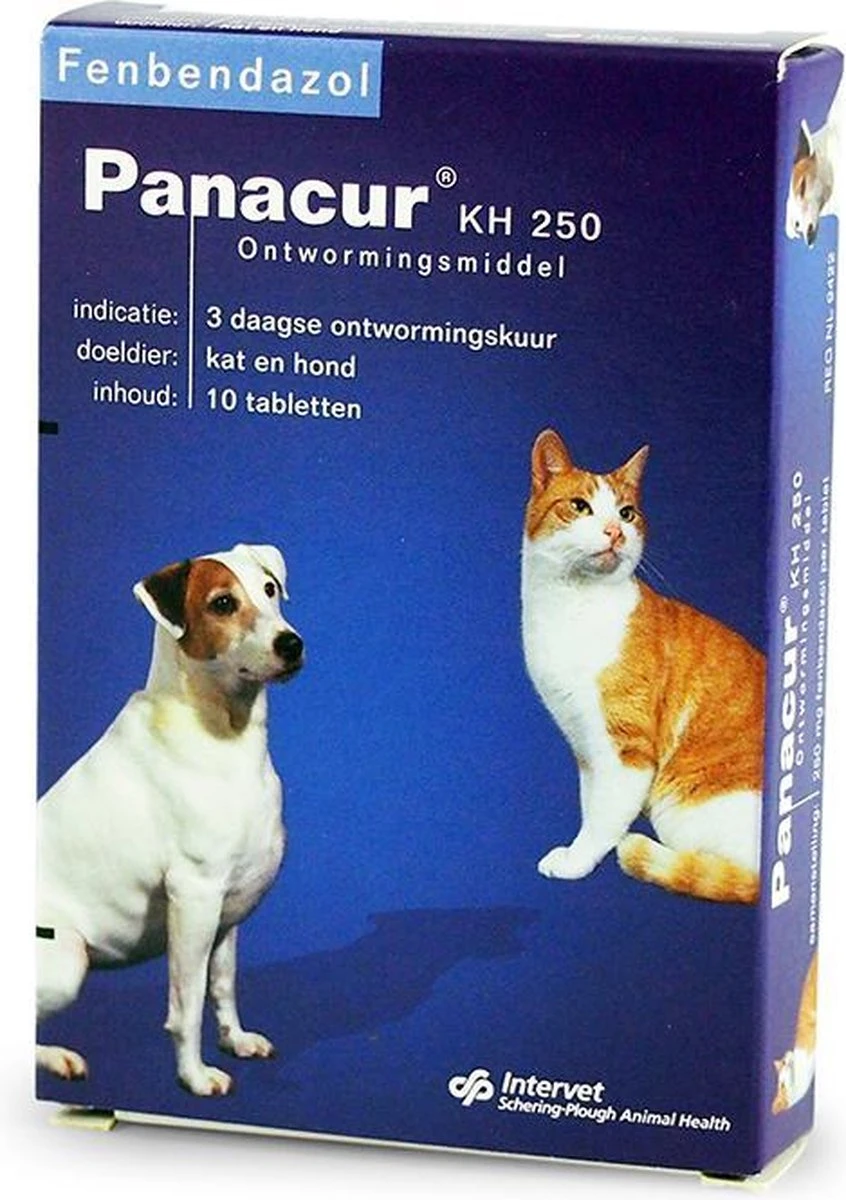 Panacur Ontworming - Hond En Kat - 10 Tabletten 3 Panacur Ontworming - Hond En Kat - 10 Tabletten