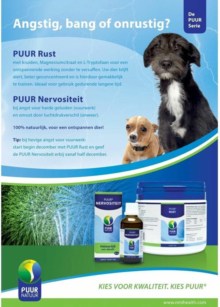 PUUR NATUUR | Puur Natuur Tranquil (rust) Hond En Kat 5 PUUR NATUUR | Puur Natuur Tranquil (rust) Hond En Kat - Afbeelding 3