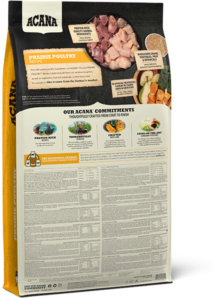 Acana Classics Prairie Poultry 7 Acana Classics Prairie Poultry - Afbeelding 5