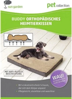 Sun Garden Buddy Orthopedisch Hondenkussen 120x72x10cm Antraciet 13 Sun Garden Buddy Orthopedisch Hondenkussen 120x72x10cm Antraciet -Exporteren Alles Voor Honden Winkel 875x1200 4
