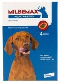Elanco Milbemax Kauwtablet Hond - Anti Wormenmiddel - 28 G 4 Stuks Vanaf 5 Kg -Exporteren Alles Voor Honden Winkel 898x1200 3