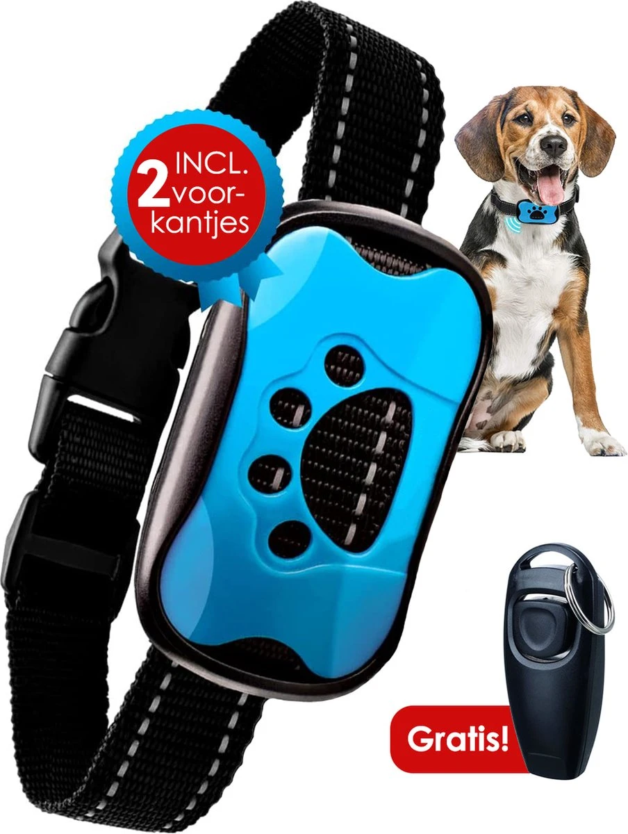PetFriends Anti Blafband Zonder Schok - Gratis Hondenfluit - USB Oplaadbaar - Anti Blaf Apparaat - Opvoedingshalsband - Voor Grote En Kleine Honden 3 PetFriends Anti Blafband Zonder Schok - Gratis Hondenfluit - USB Oplaadbaar - Anti Blaf Apparaat - Opvoedingshalsband - Voor Grote En Kleine Honden