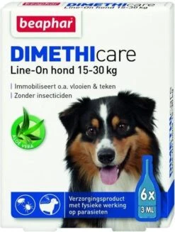 Beaphar Dimethicare Line-on Vlooien- En Tekenmiddel Hond - 15 Tot 30 Kg - 6 Pipetten 21 Beaphar Dimethicare Line-on Vlooien- En Tekenmiddel Hond - 15 Tot 30 Kg - 6 Pipetten -Exporteren Alles Voor Honden Winkel 907x1200 2